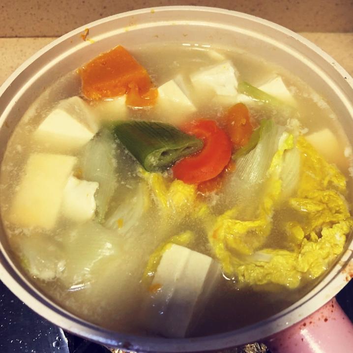 「羽生结弦参赛期菜谱」豆乳锅
