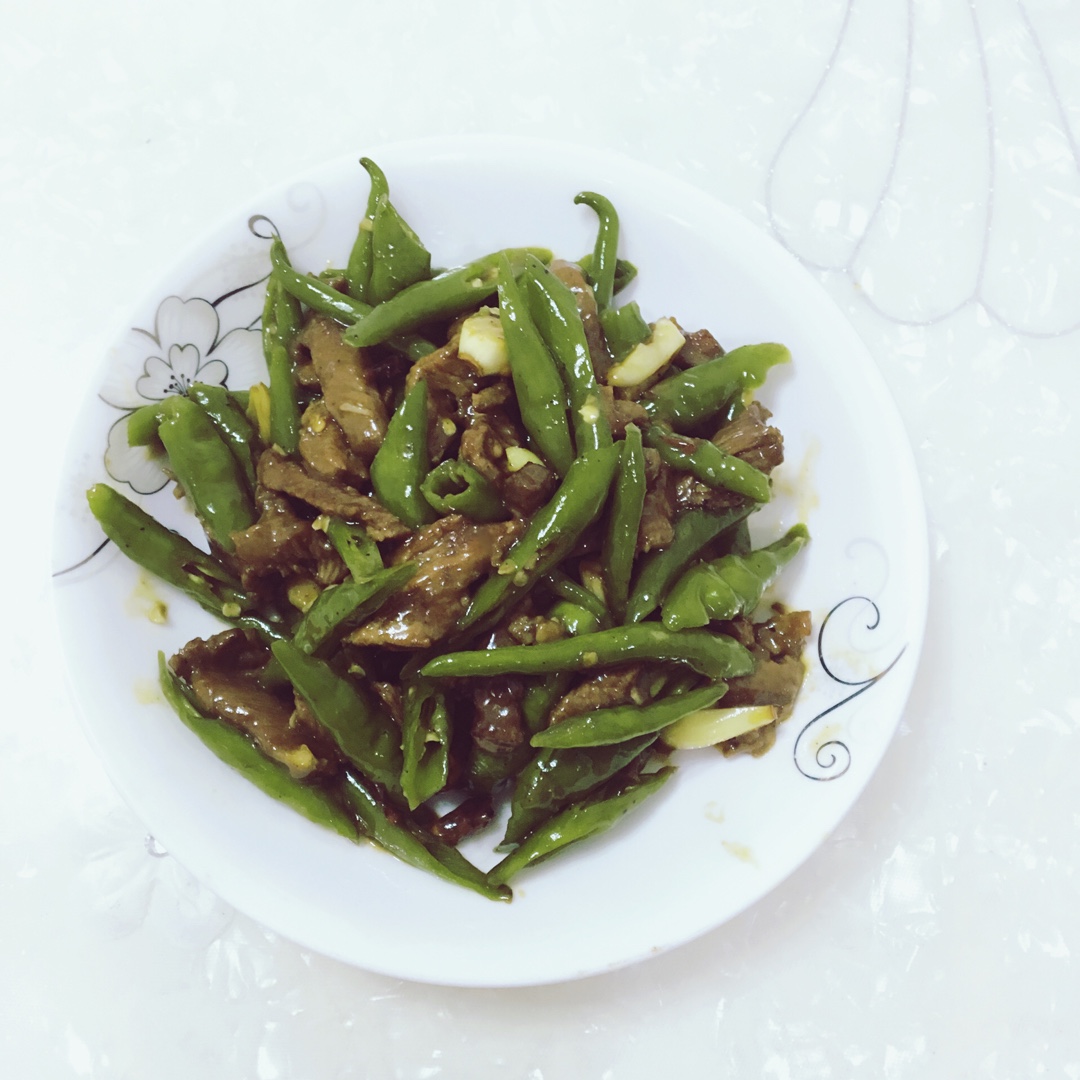 杭椒牛柳