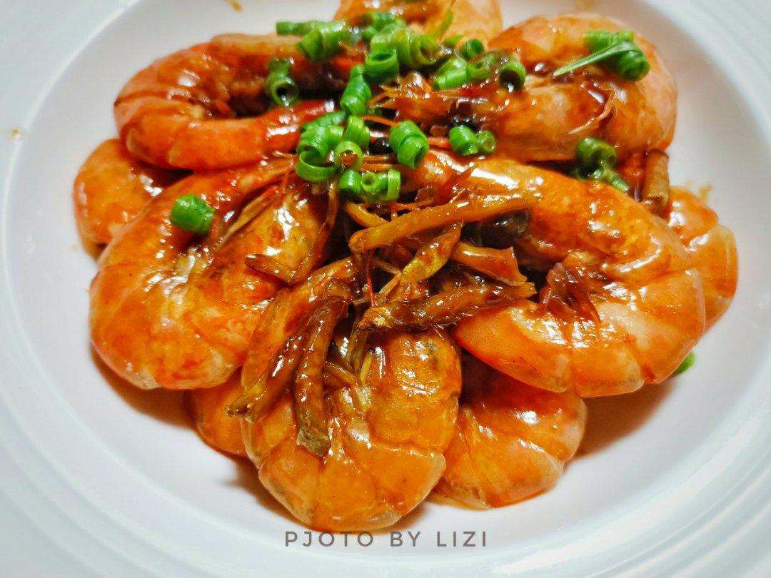 吮指回味少盐油焖大虾
