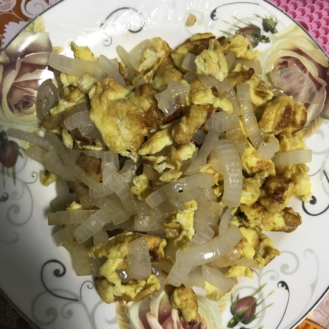 洋葱炒蛋