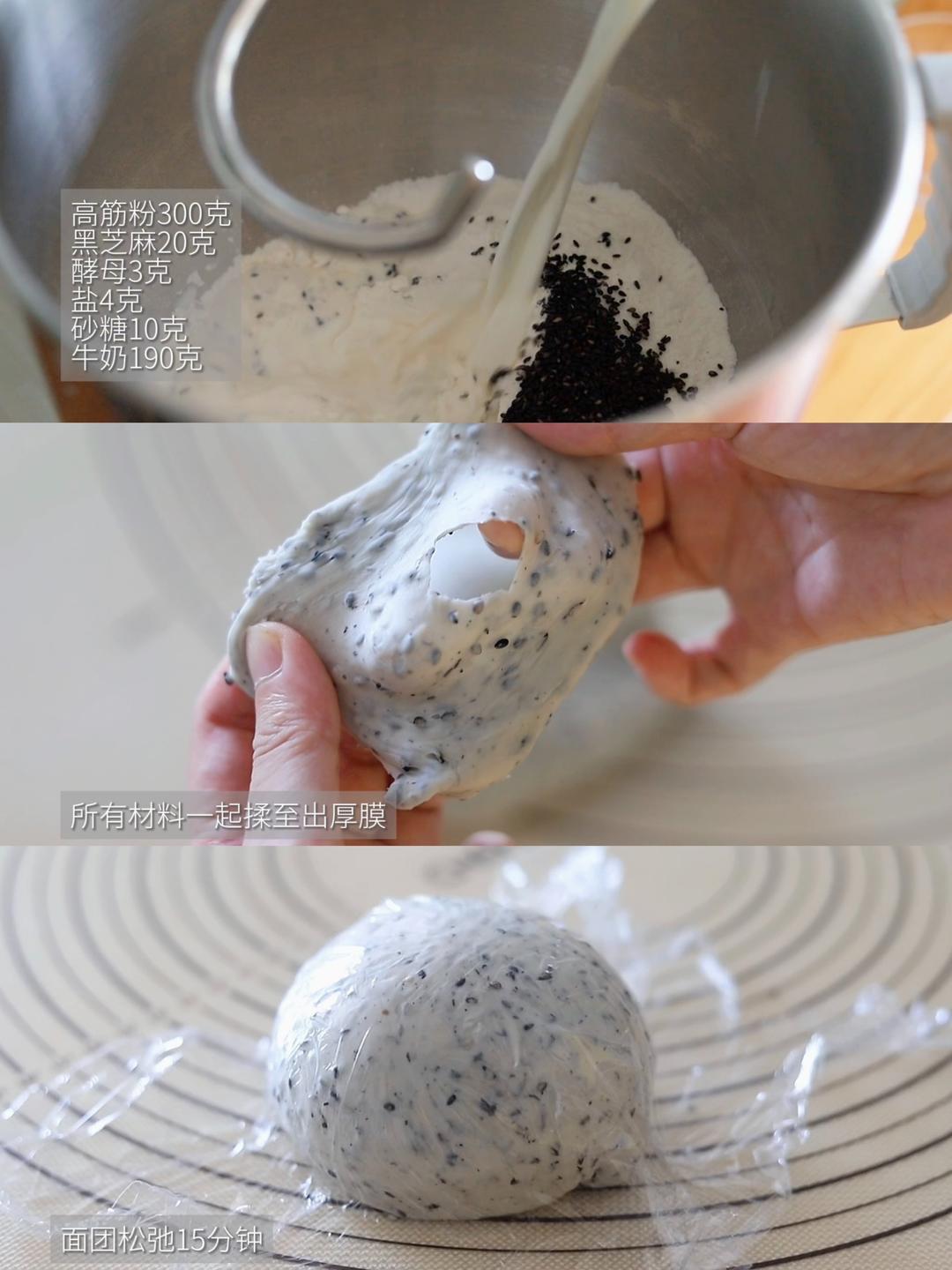 纯奶手撕吐司的做法 步骤1