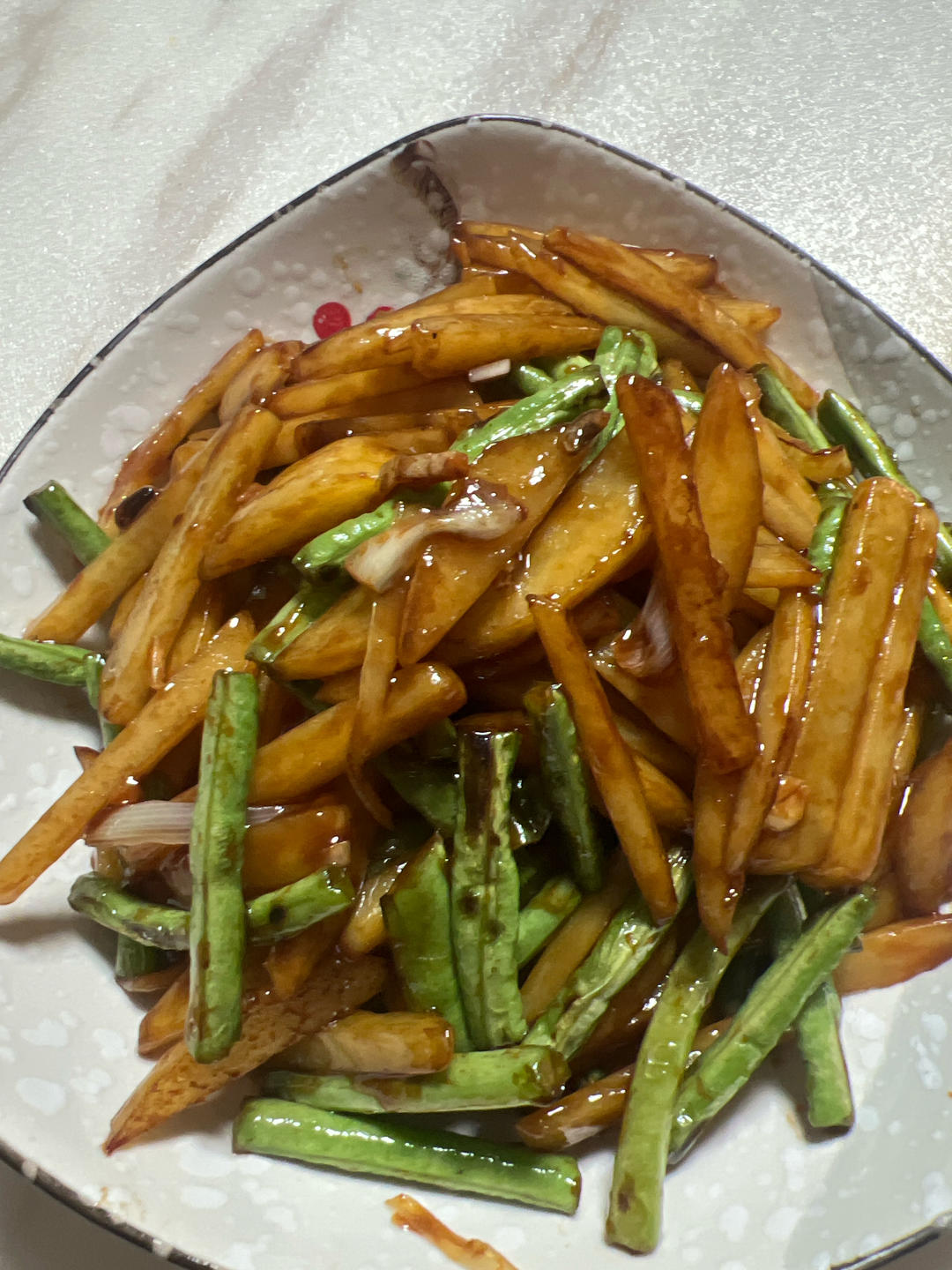 『素』土豆烧豆角