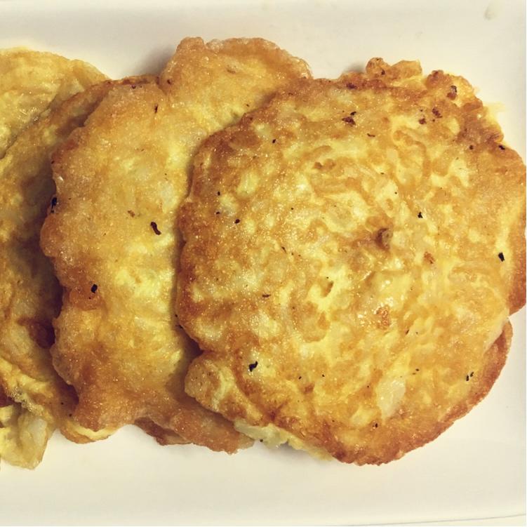鸡蛋米饭饼