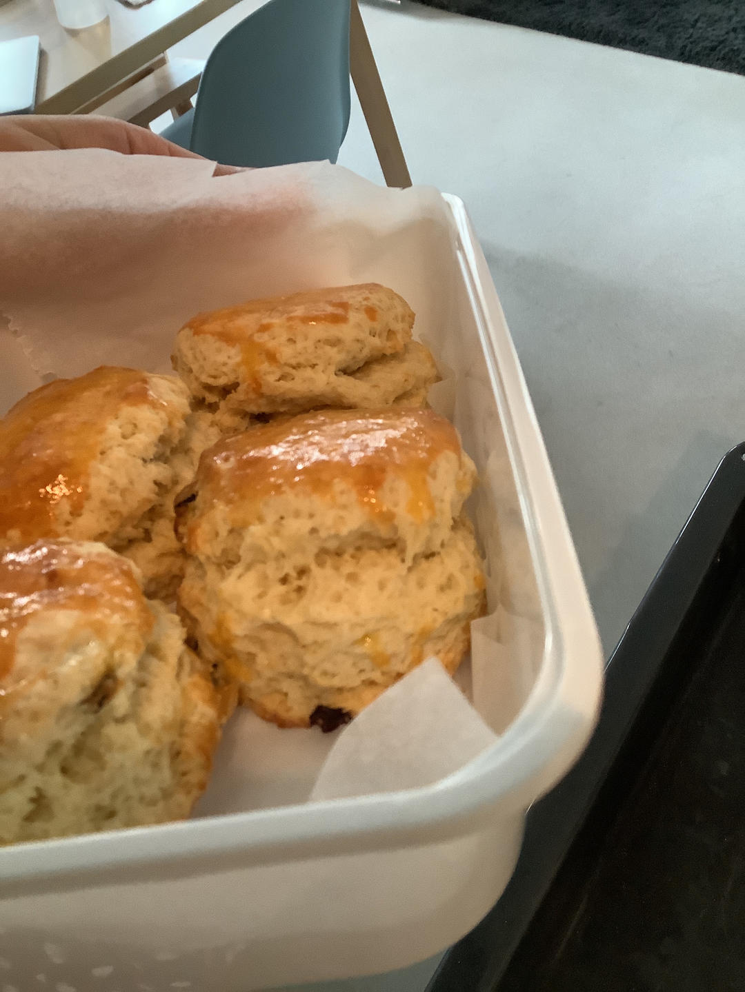 完美裂纹～百分百成功的超好吃奶香司康（禁止搬运）