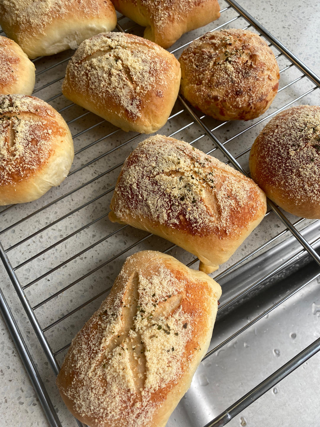 黄金芝士熏鸡包