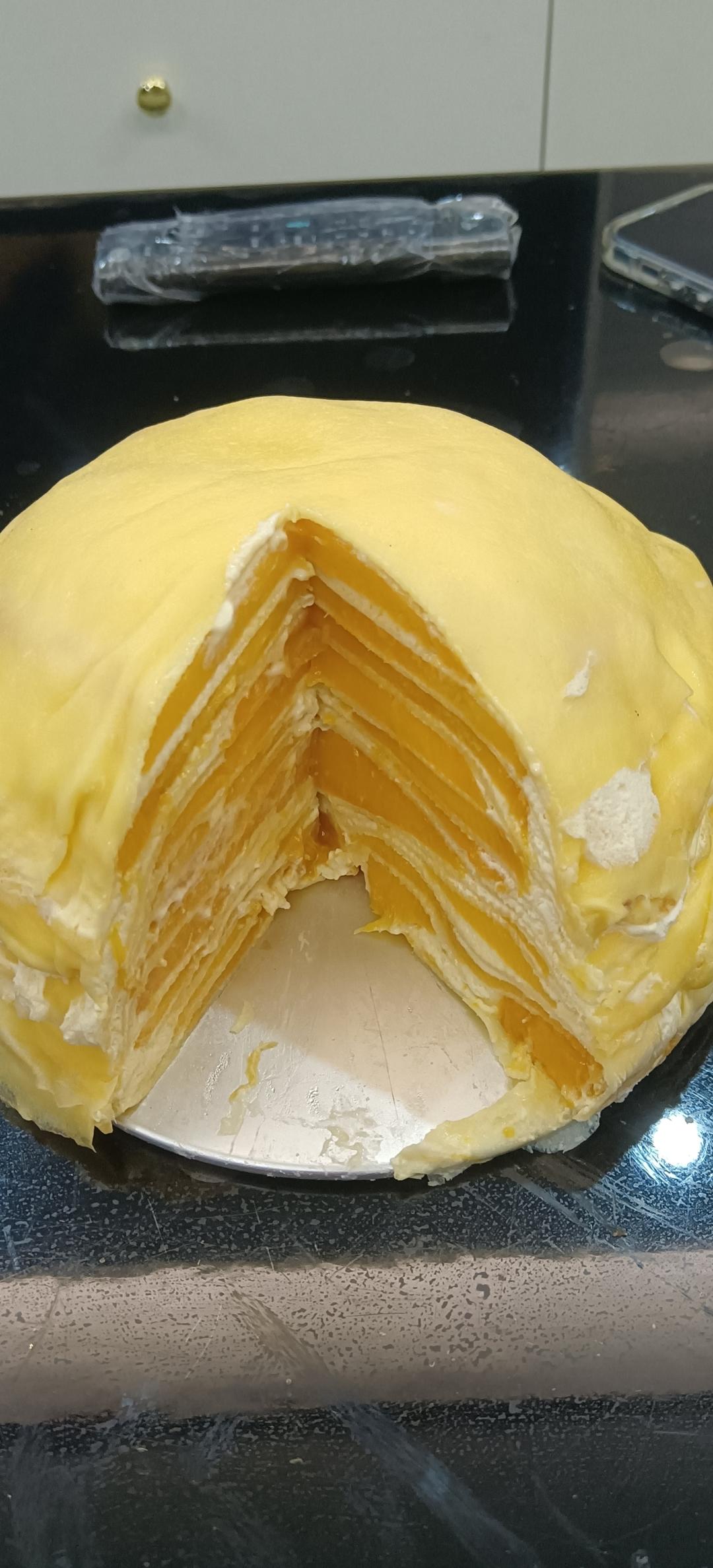 榴莲千层（超软糯蛋皮配方٩( ᐛ )و