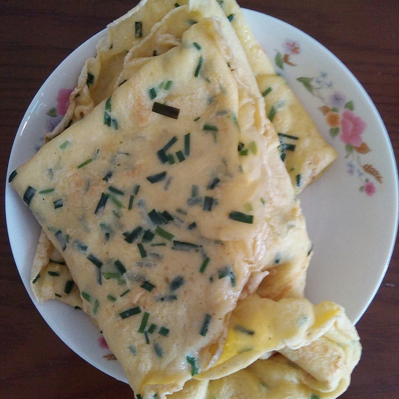 韭菜鸡蛋饼