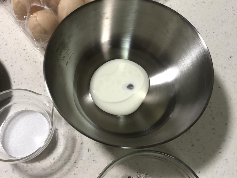 纯奶手撕吐司的做法 步骤1