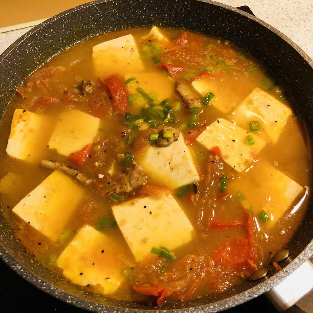 番茄豆腐汤