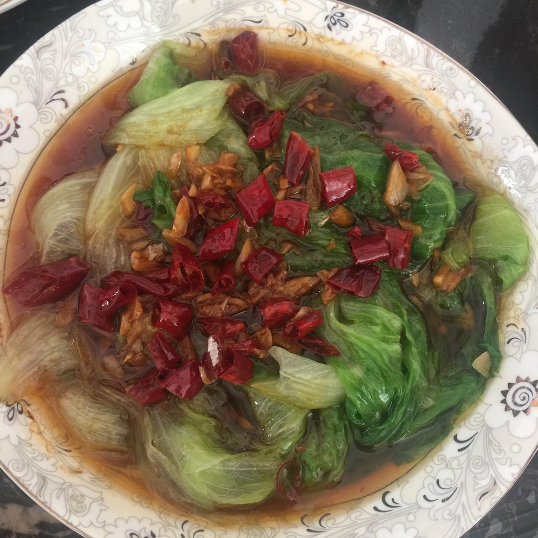家常菜 蚝油生菜