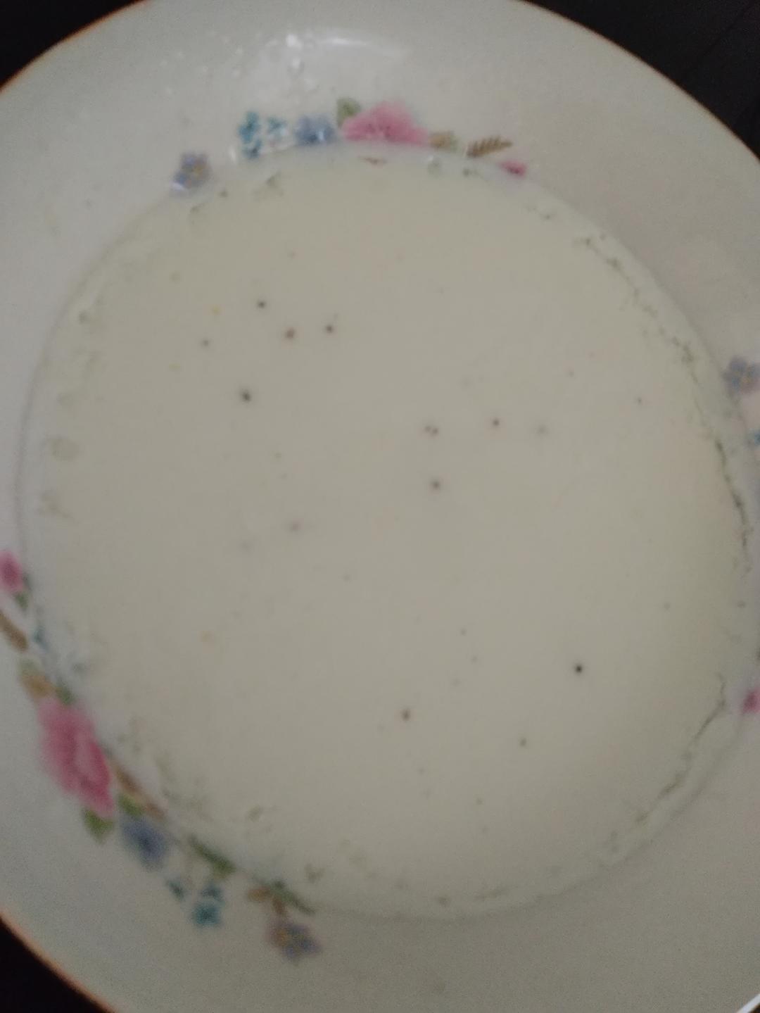 鲜奶燉蛋白