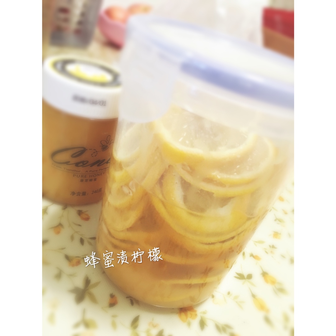 蜂蜜柠檬片