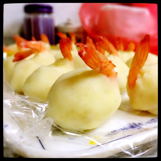 【土豆虾球】——鲜、糯、酥的存在