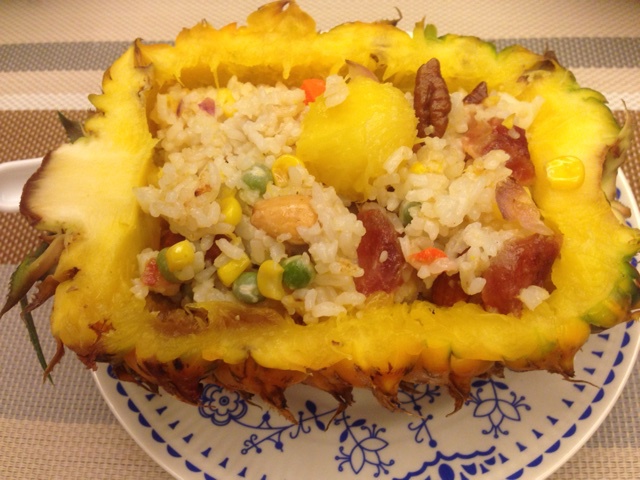 培根菠萝饭