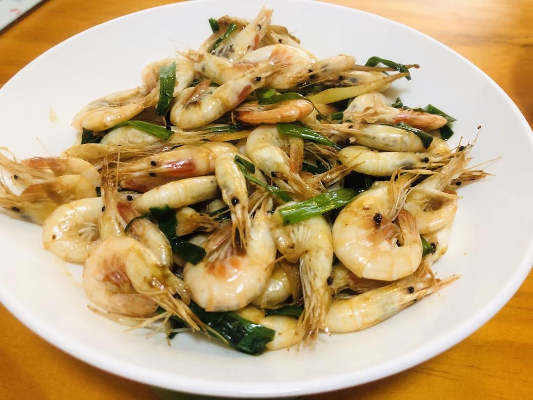 油爆白虾