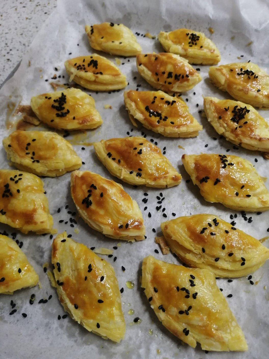 蛋挞皮版菠萝派 懒人版水果派 酥酥的派