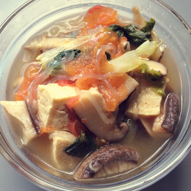 冻豆腐白菜汤