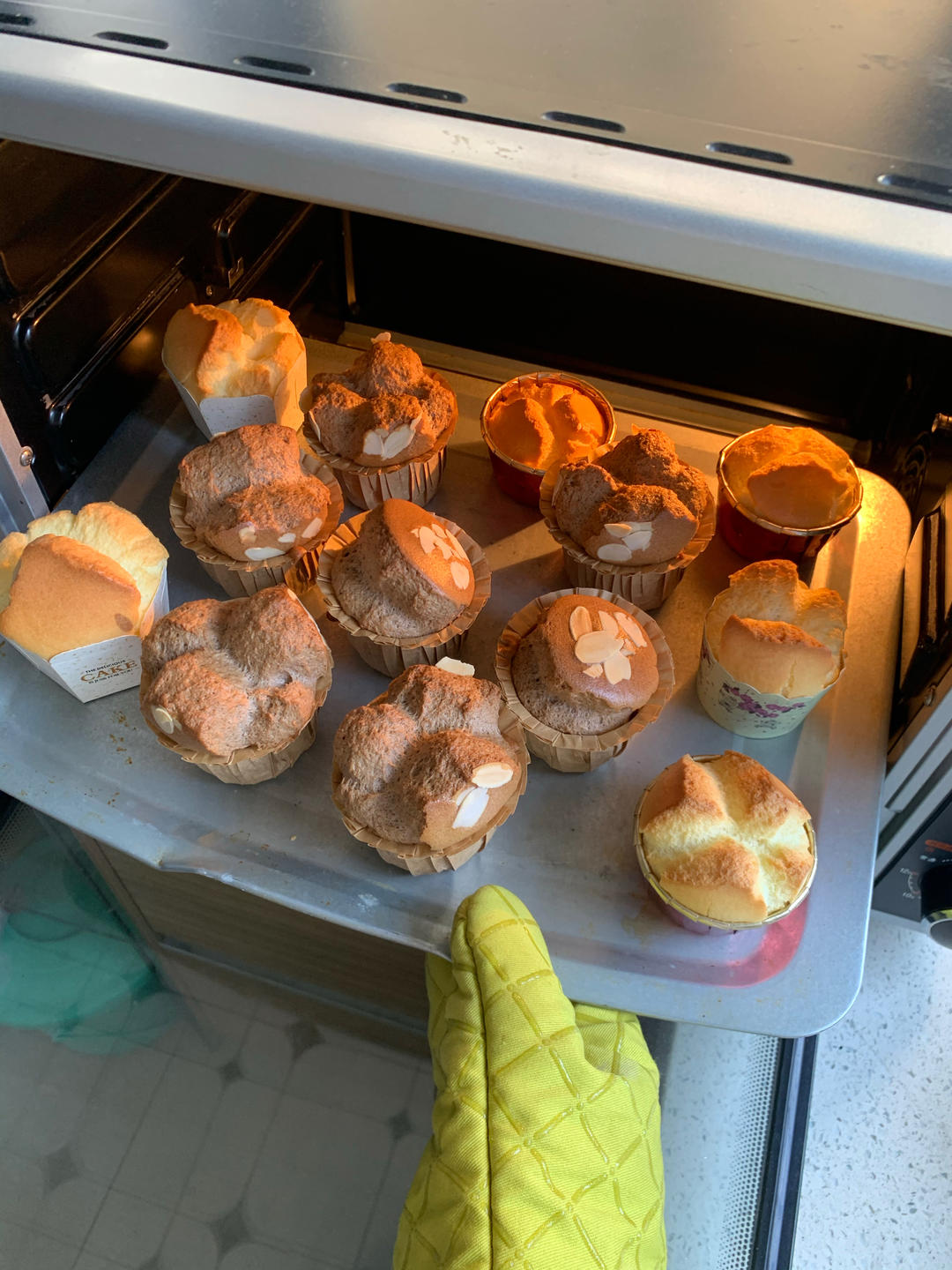 纸杯蛋糕中筋面粉版