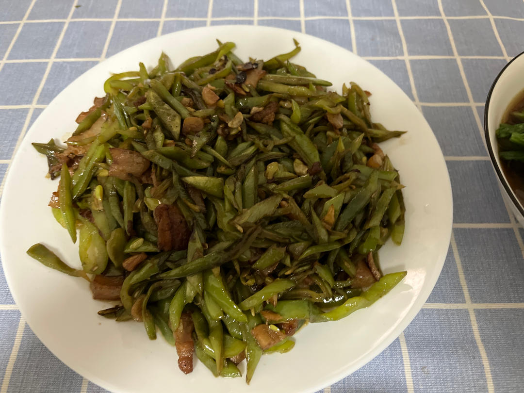 扁豆这样炒好吃