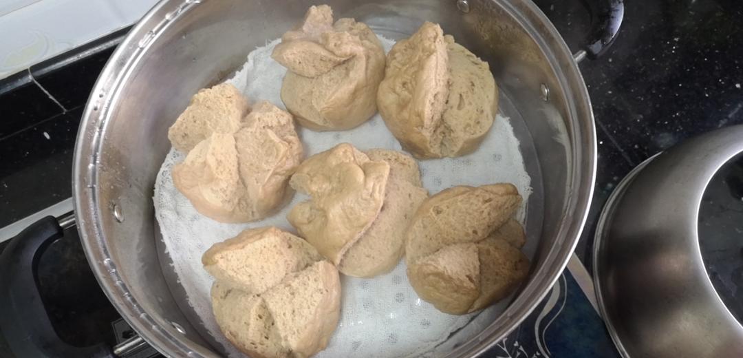 面包机开花红糖馒头→厨房小白专属！！！