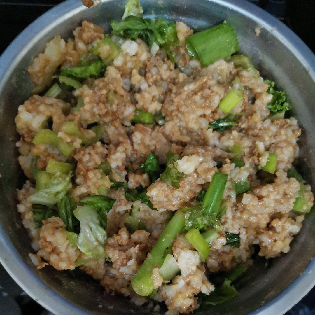 好吃的东北拌饭(饭包)