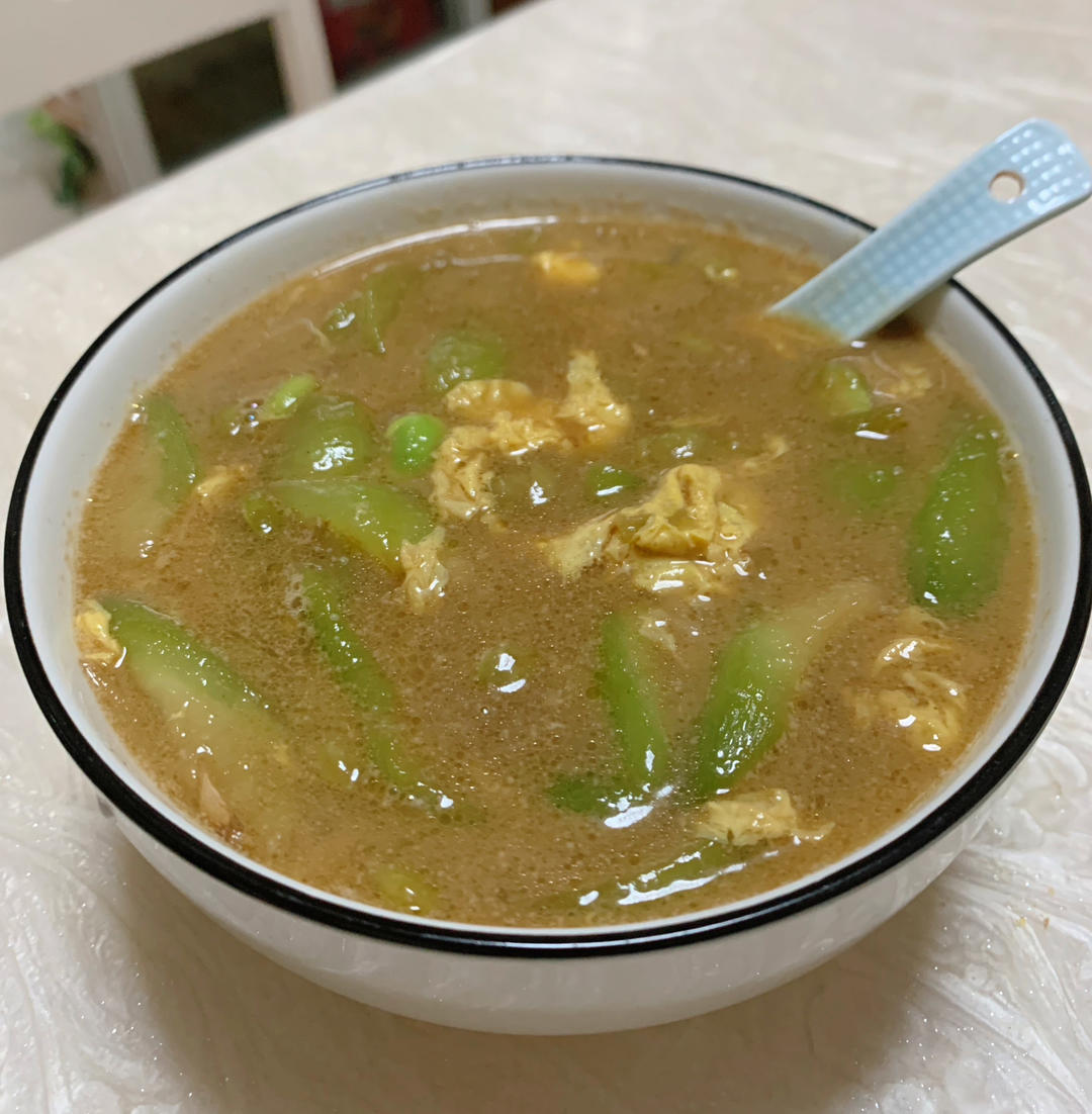 丝瓜鸡蛋汤