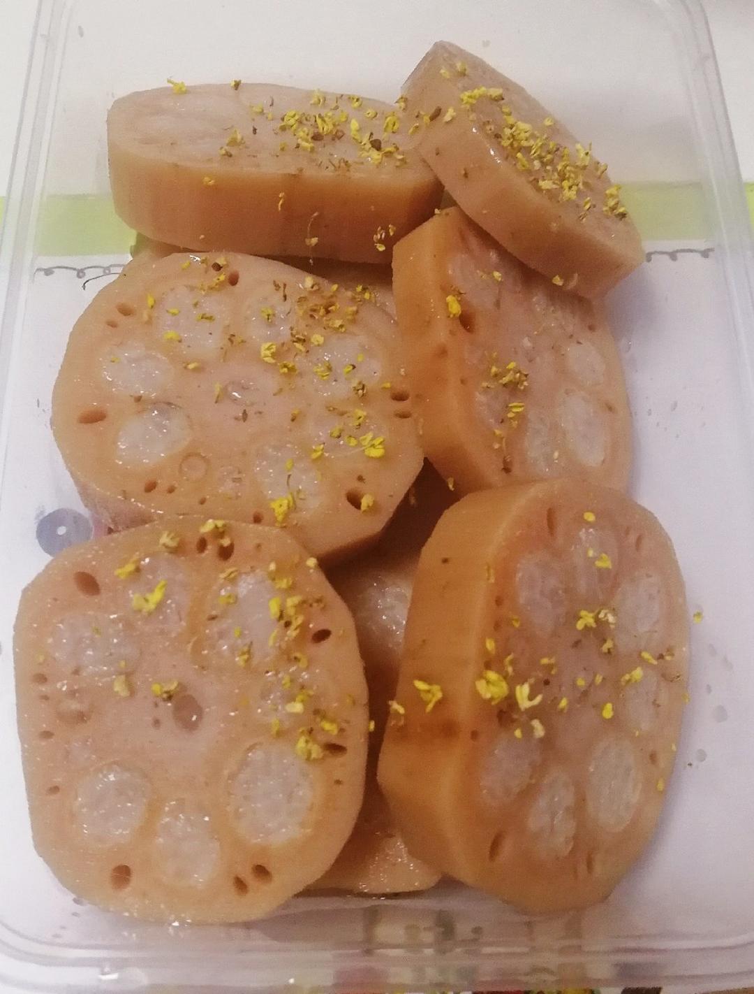 【日食记】桂花糯米藕