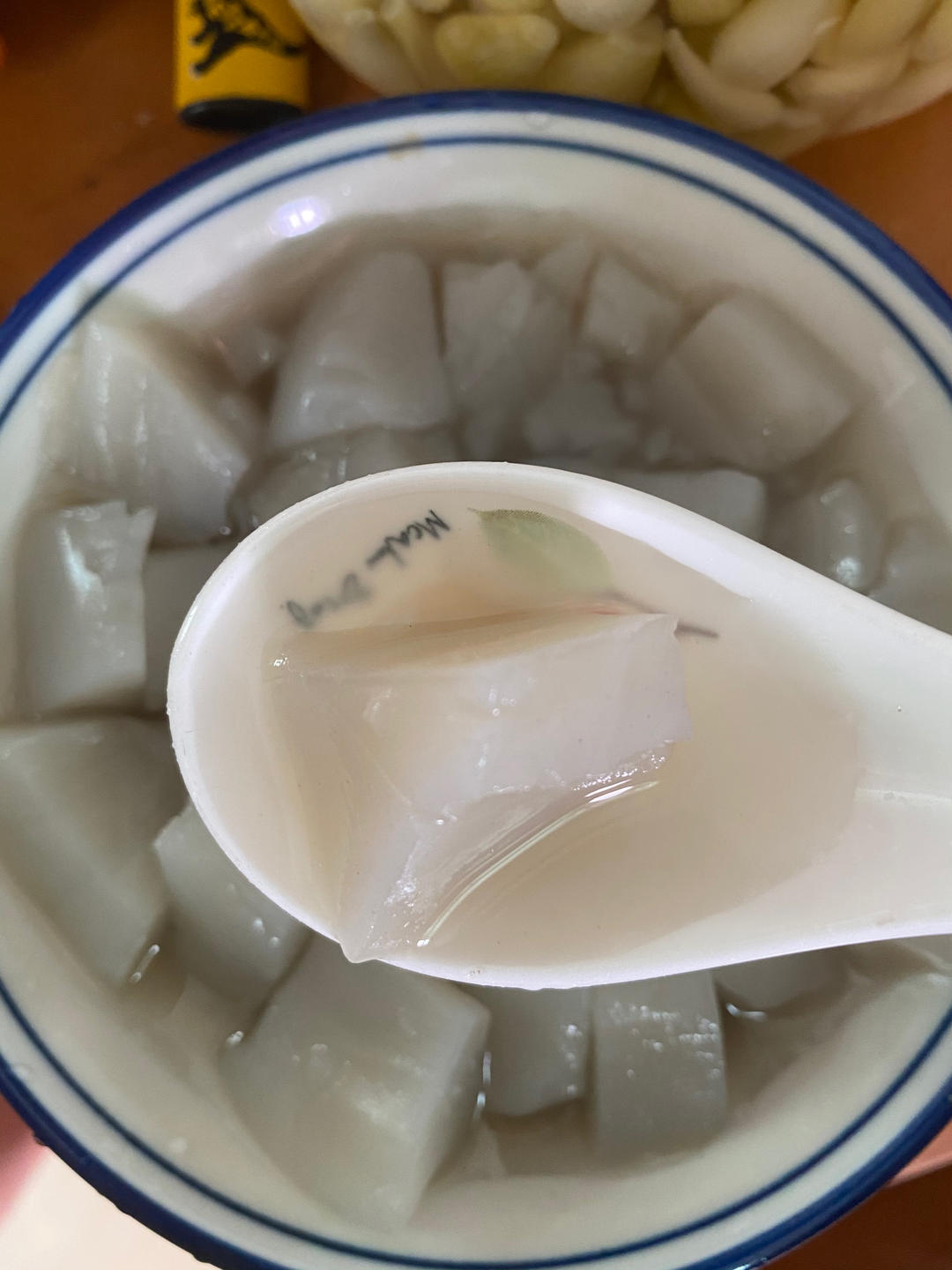 红薯粉粑粑糖水