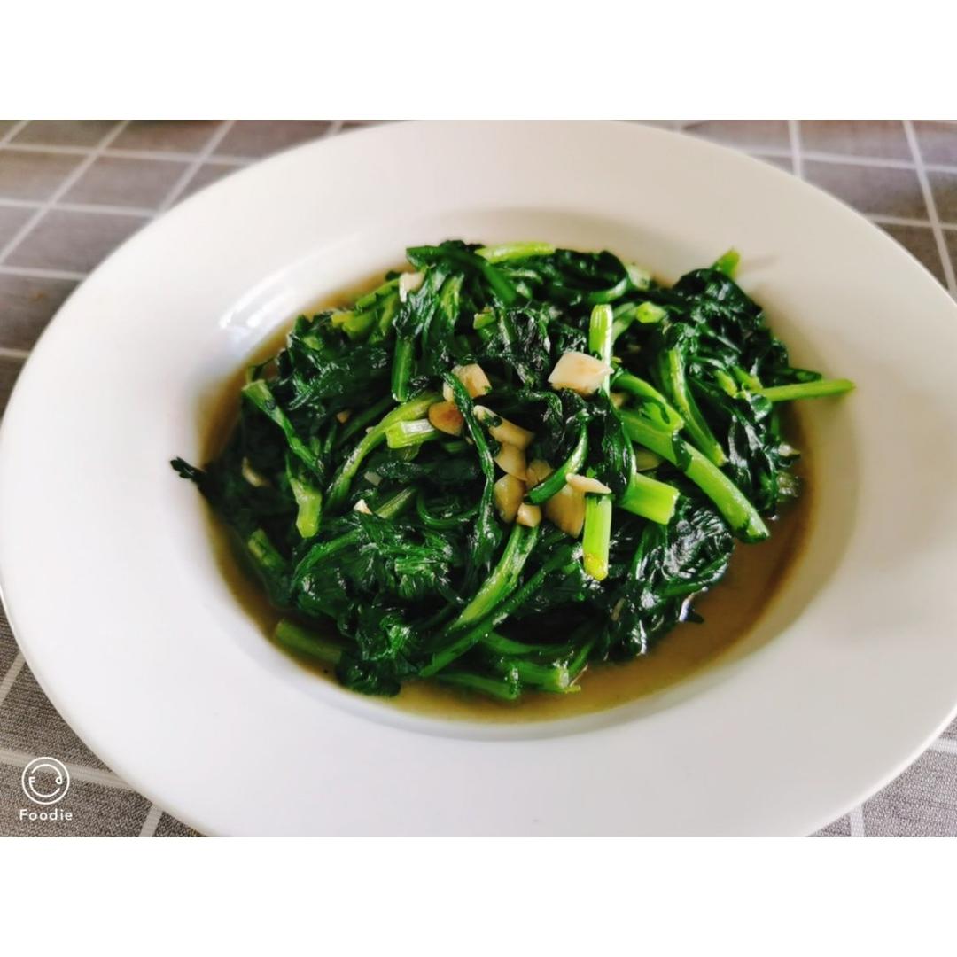 蒜蓉蒿子杆