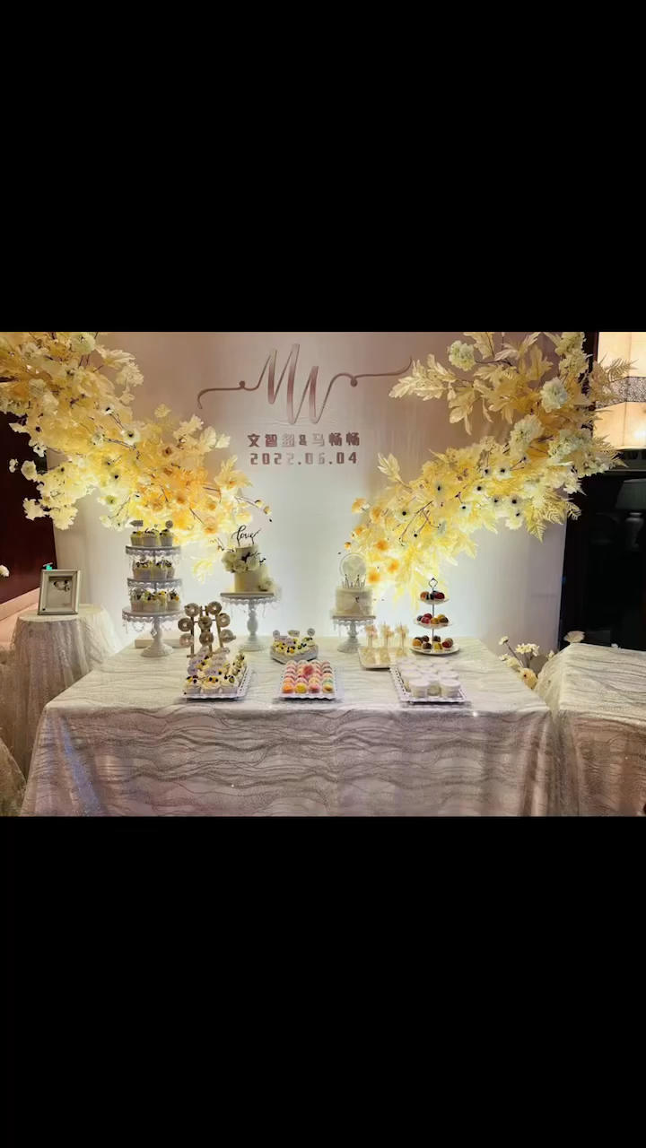 婚礼甜品台记录