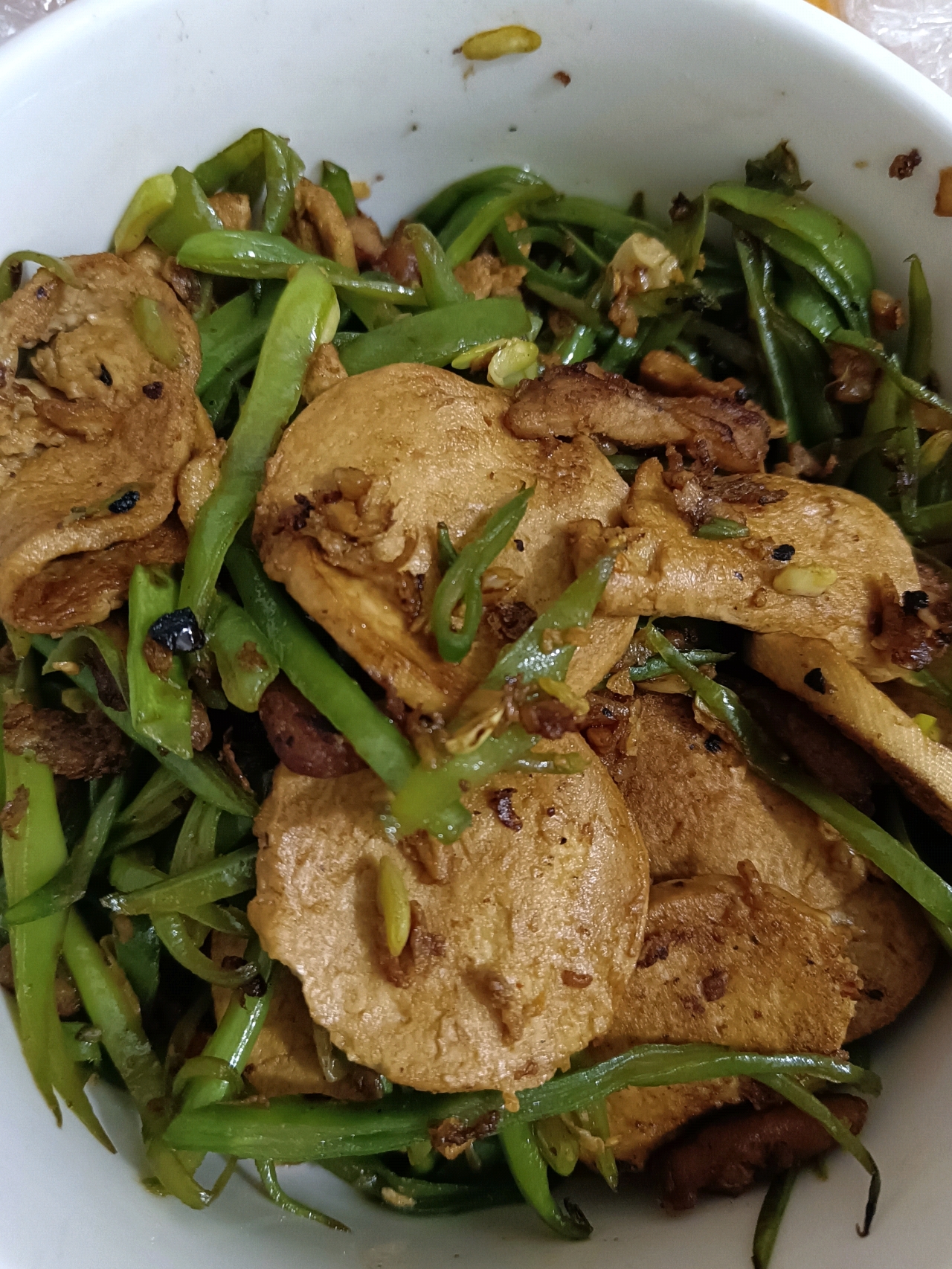 芸豆丝炒肉