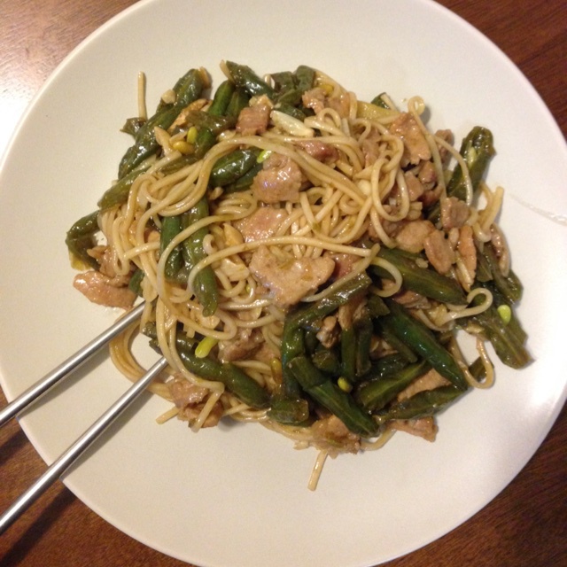 豆角焖面