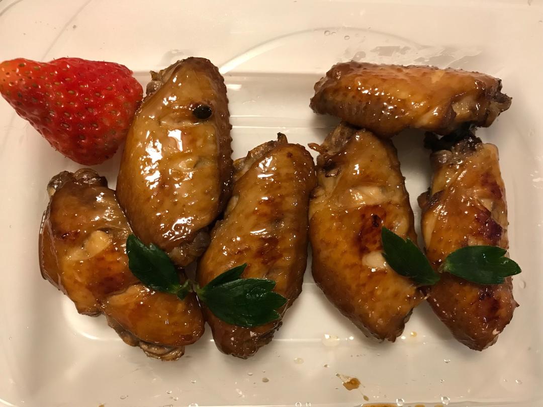 百香果烤鸡翅