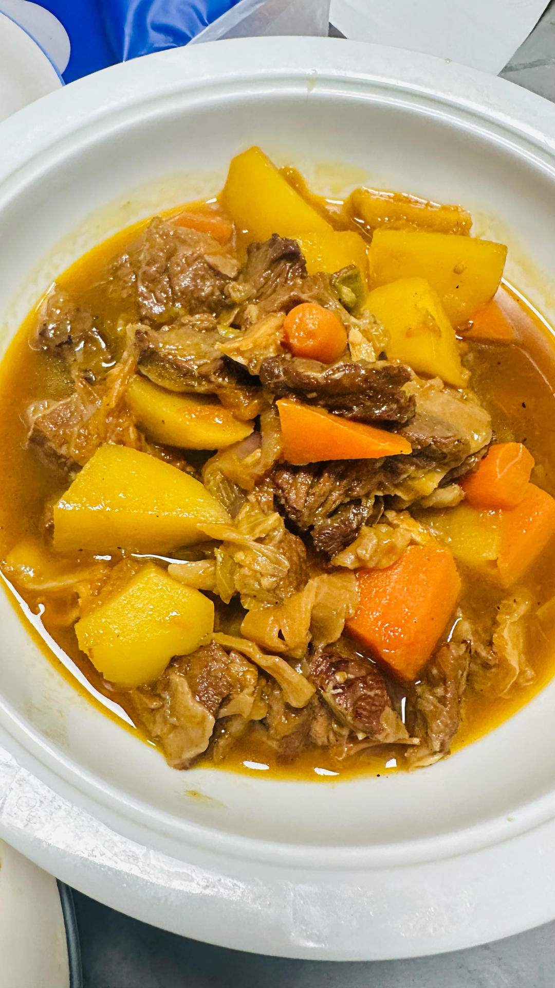 番茄土豆炖牛腩