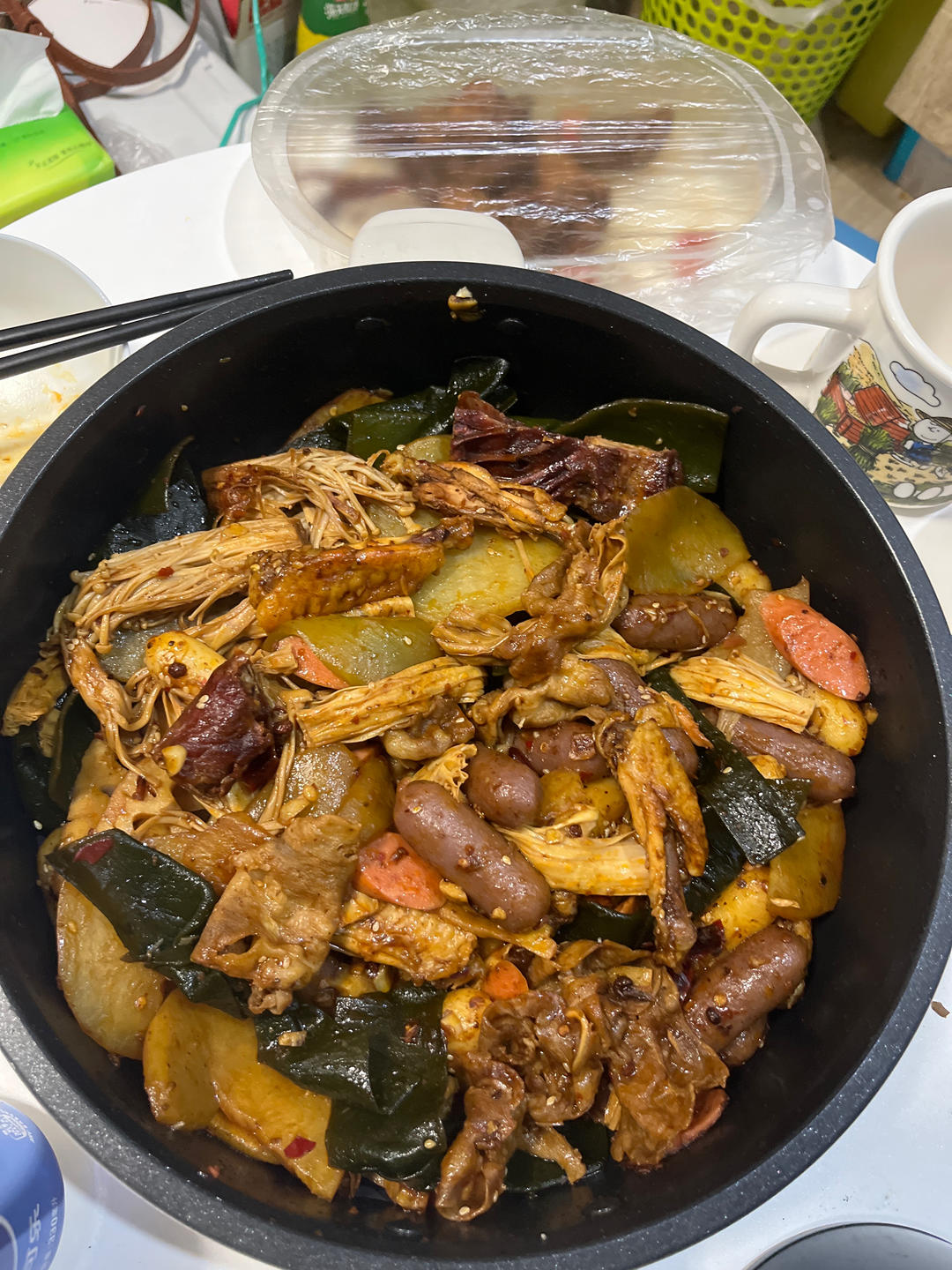 家庭聚会被赞爆的～麻辣香锅 今天这道菜太给撑场面了