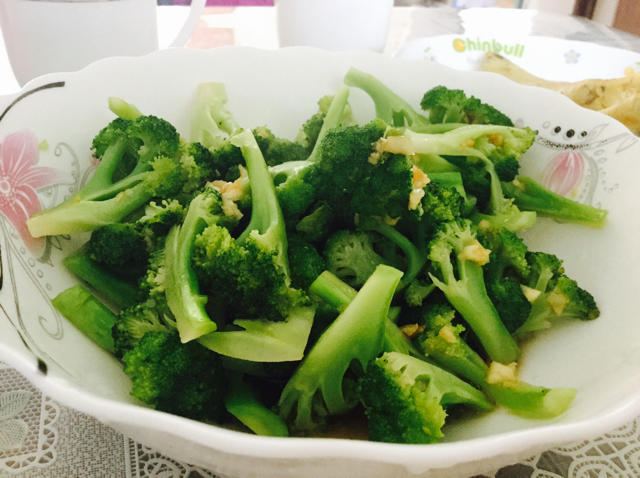 蚝油蒜蓉西兰花