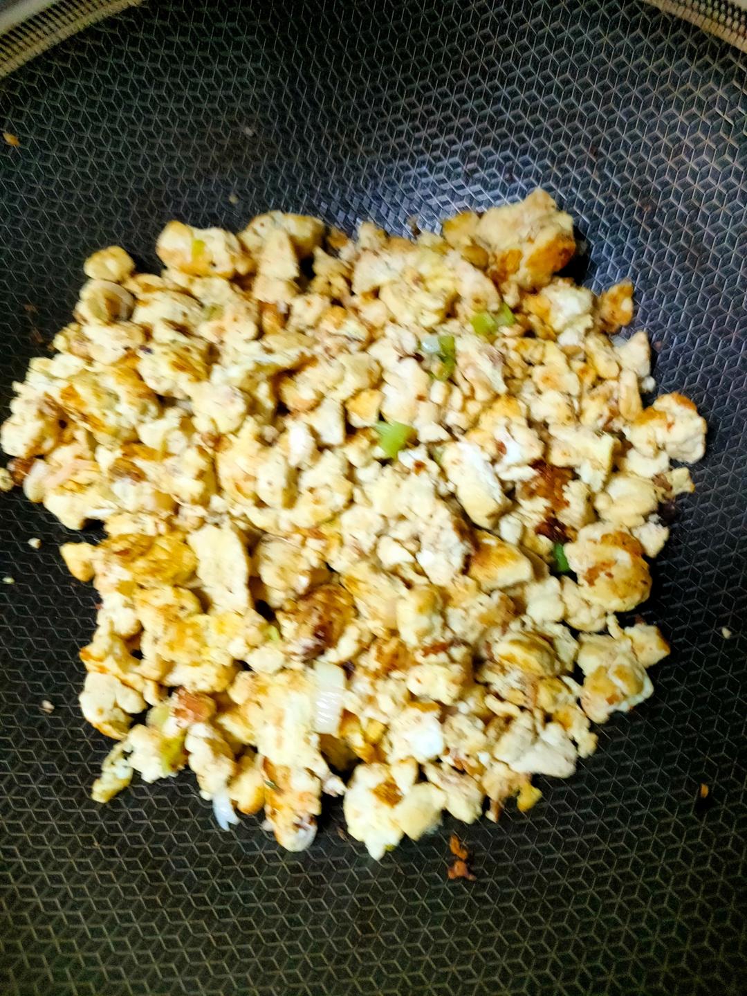 鸡刨豆腐