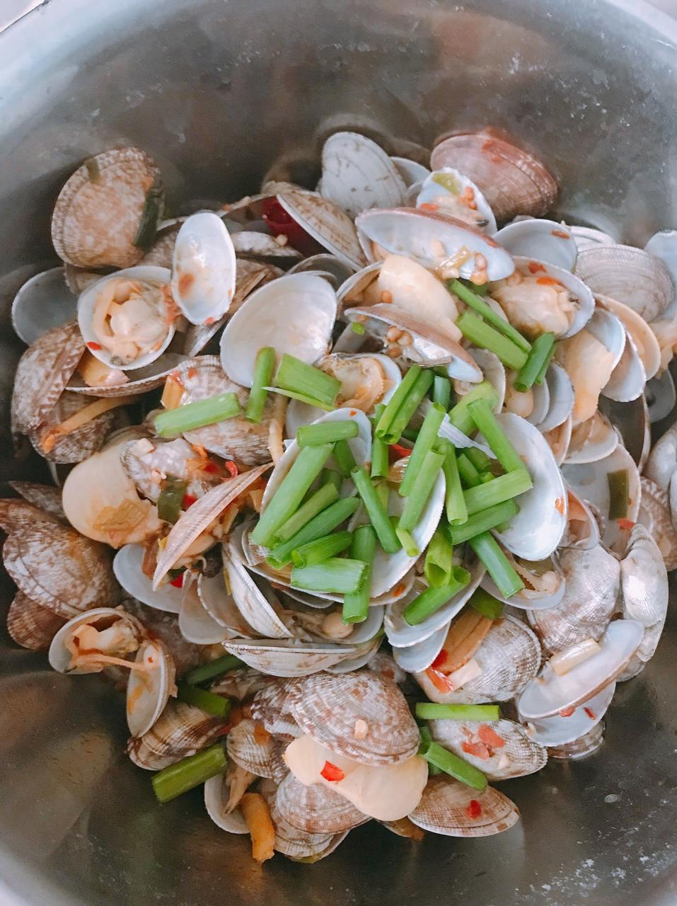 爆炒花蛤