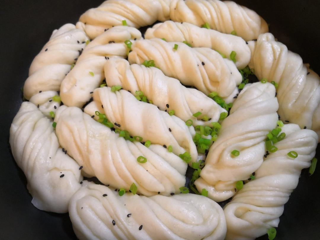 一定要做！—煎卷子【生煎花卷】