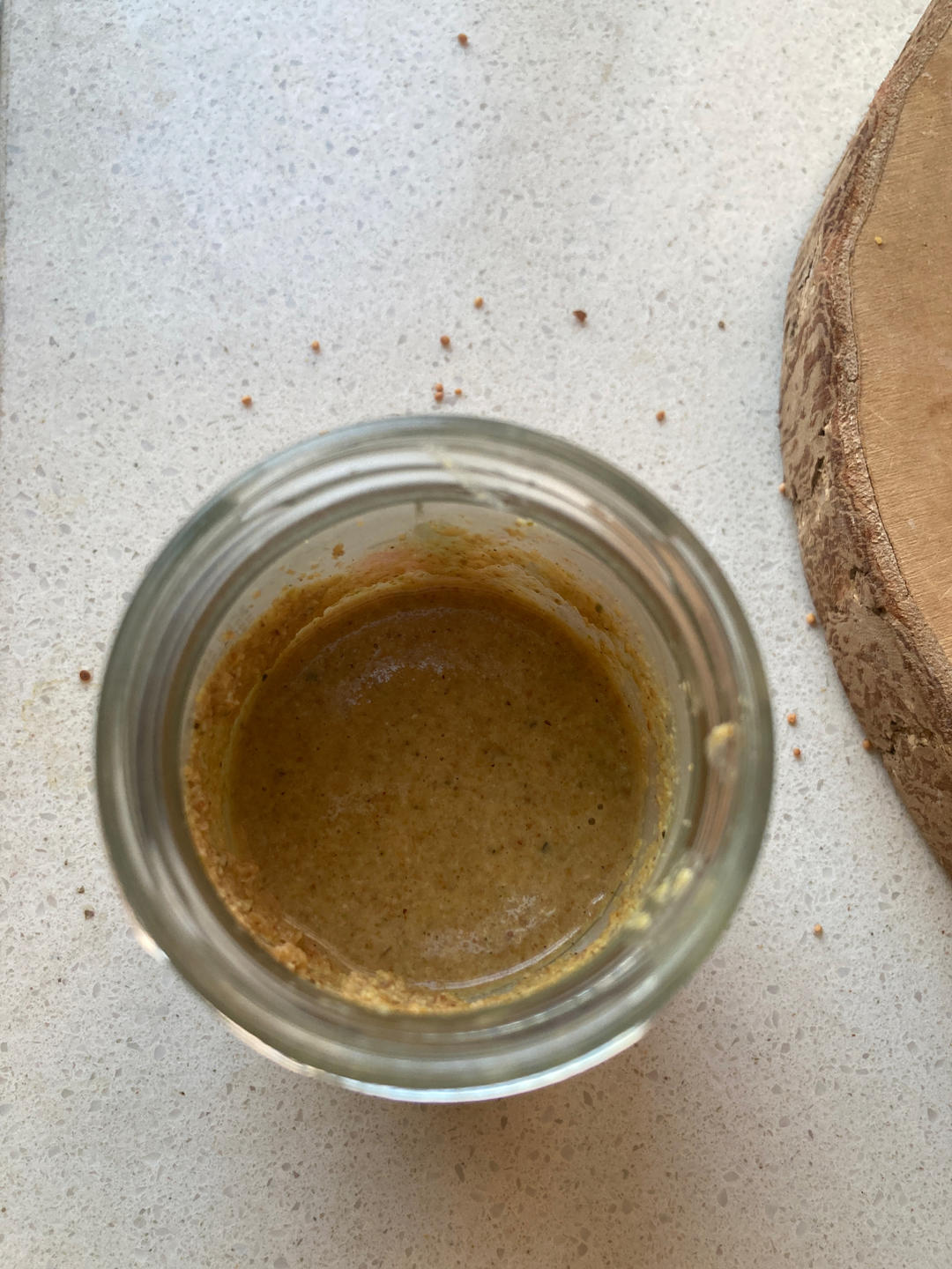 太过随意简单的黄芥末酱（微呛）