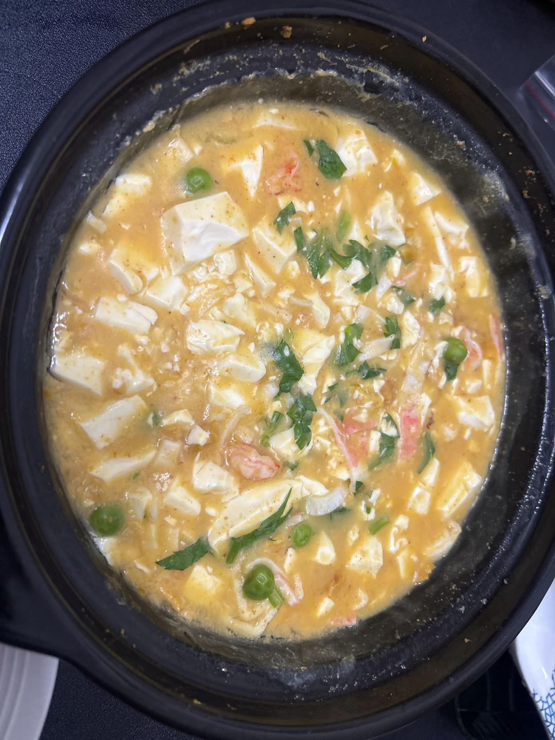蟹黄豆腐（咸蛋黄版）