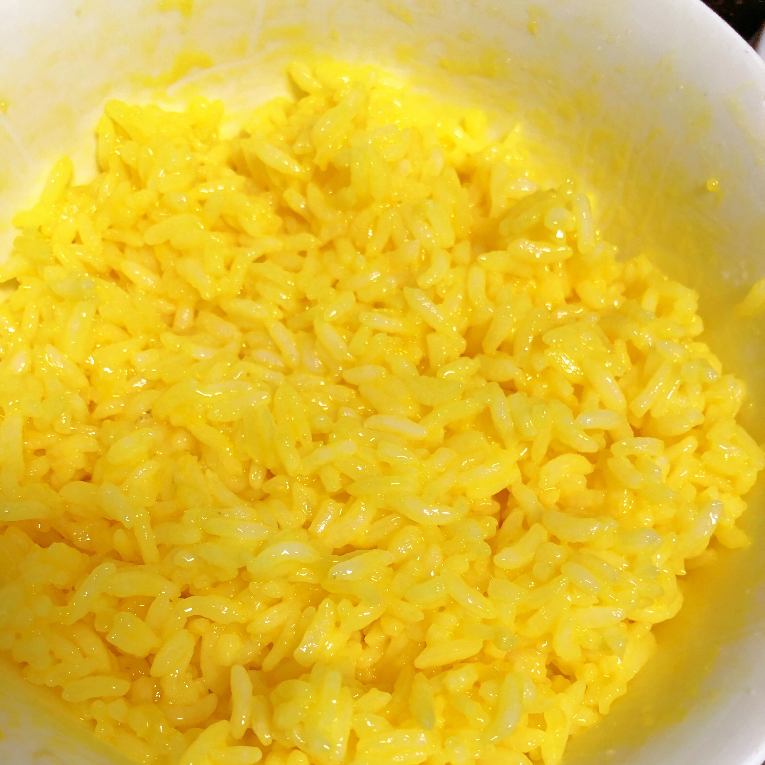 黄金米饭炒虾仁的做法 步骤11