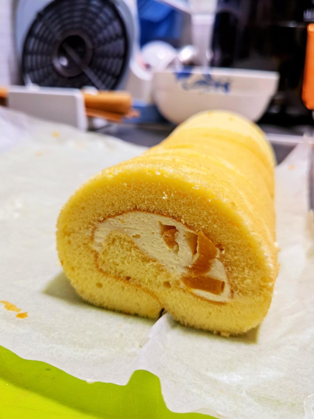 原味蛋糕卷(后蛋法)