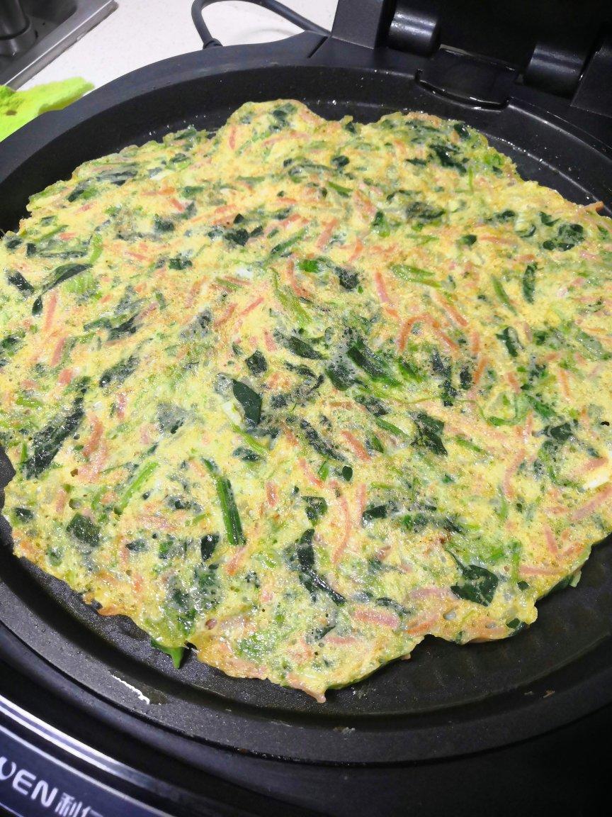 蔬菜鸡蛋🥚饼～