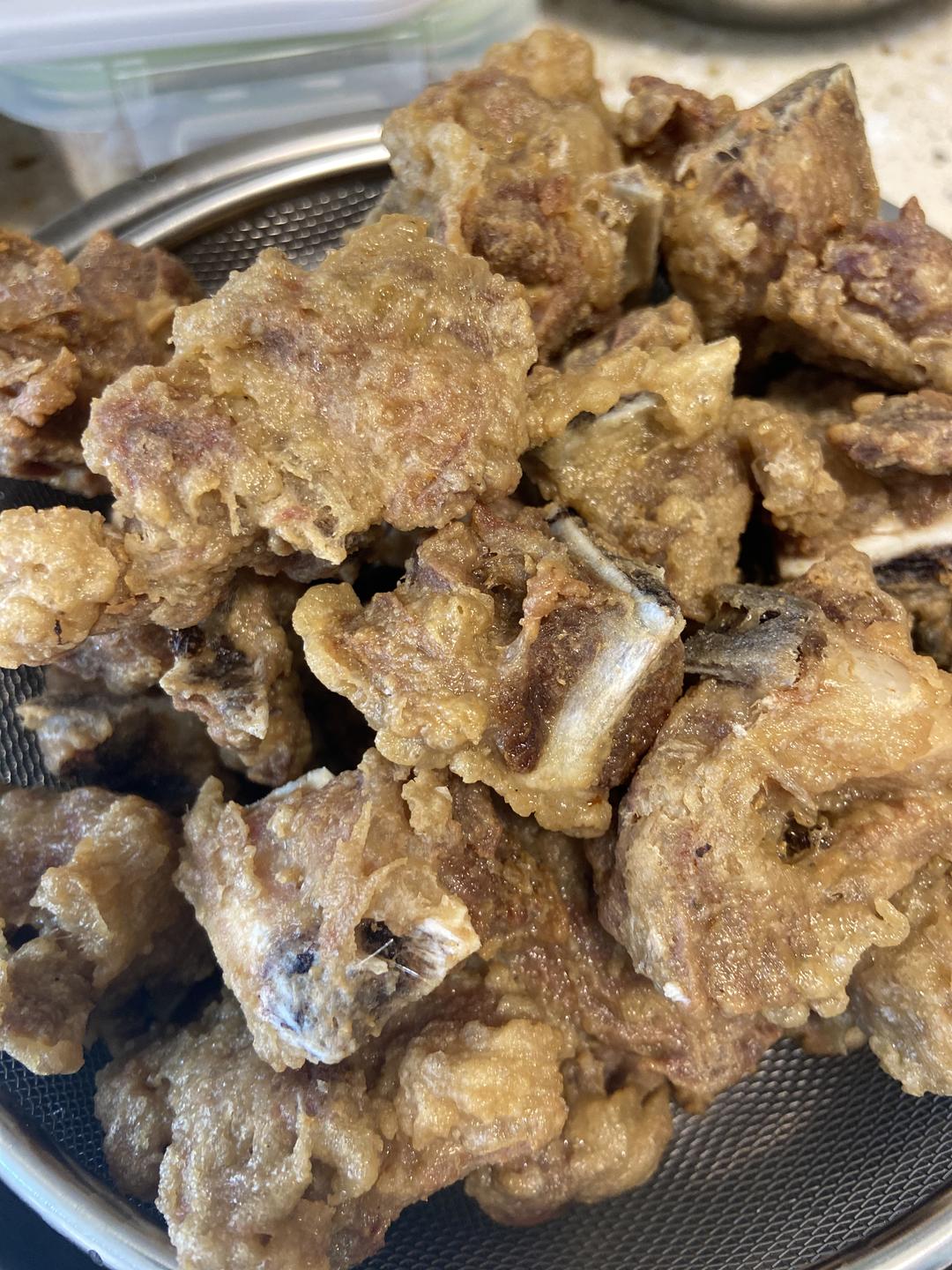 炸排骨酥肉