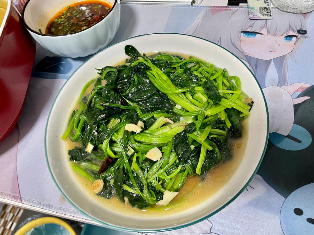清炒菠菜