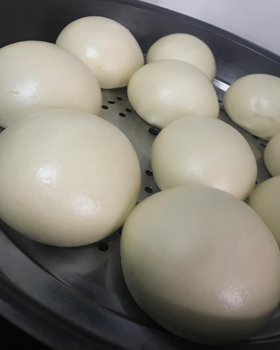有着面包口感的红糖馒头（一次发酵）
