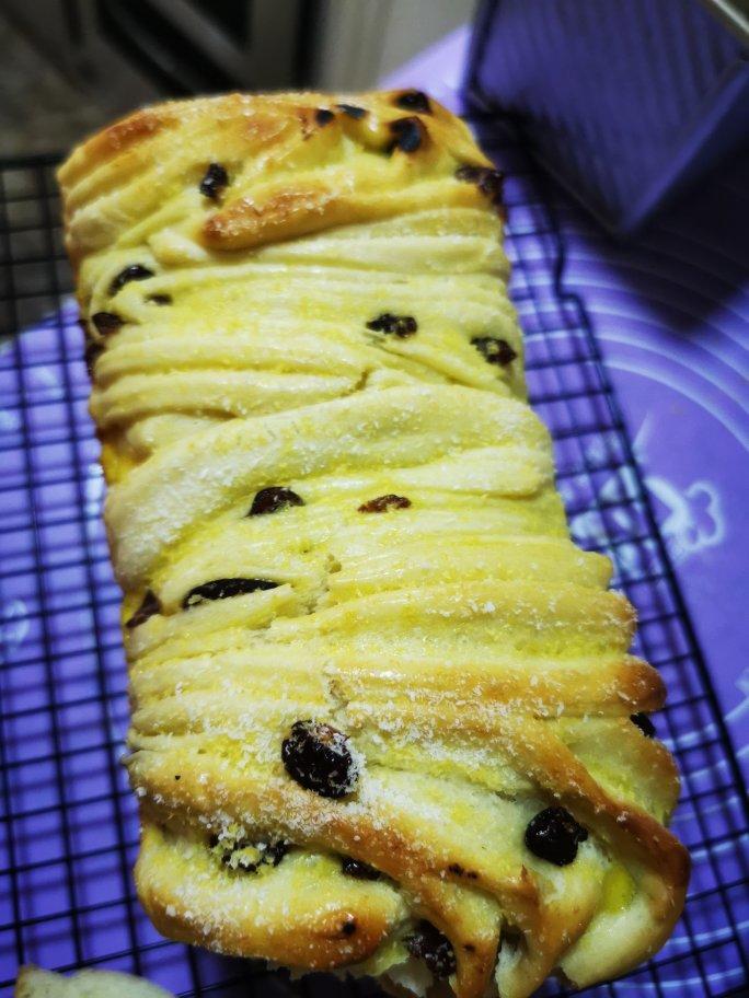 手撕蔓越莓炼乳吐司