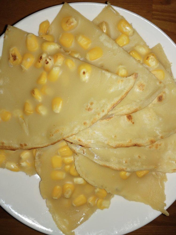 香甜玉米粒饼