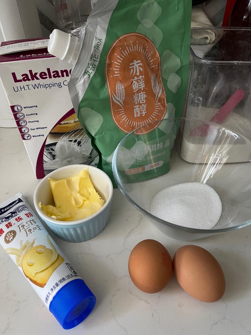 纯奶手撕吐司的做法 步骤1